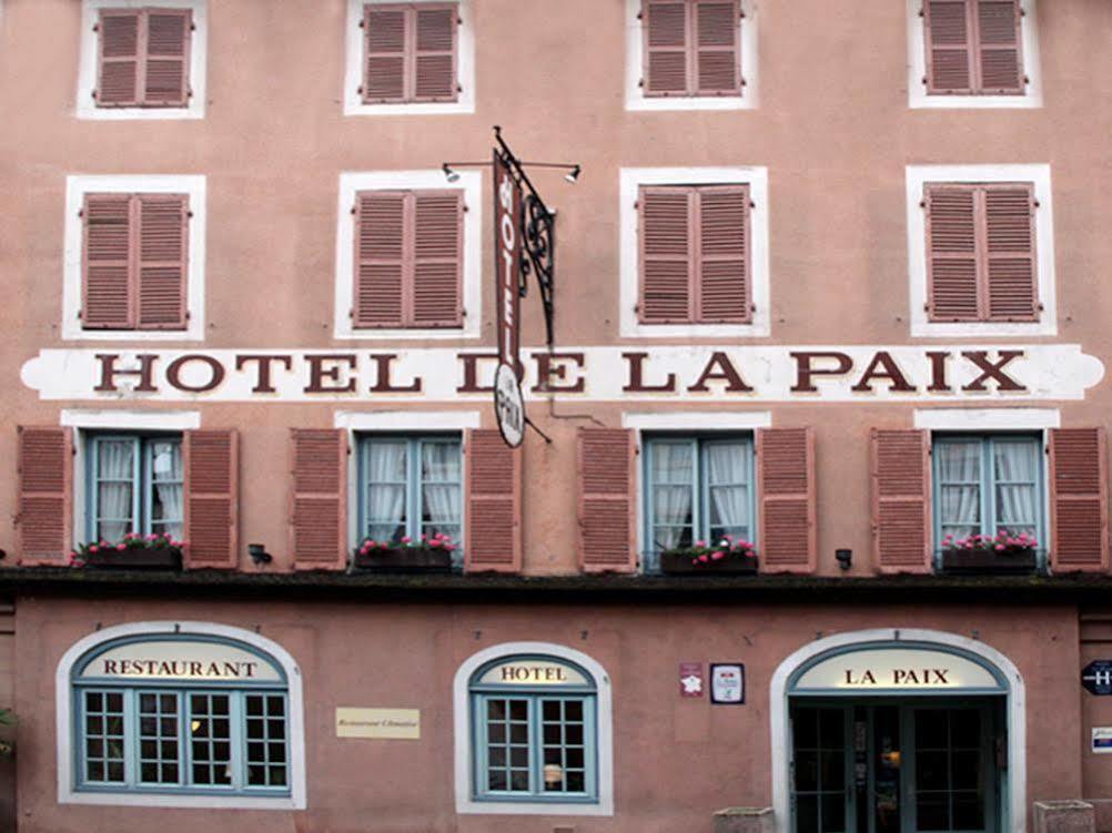 Logis Hotel De La Paix - Турню Екстериор снимка
